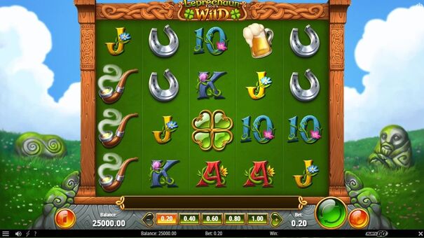 Trò chơi Leprechaun Goes Wild trong PNG Slots trông giống hệt với trò chơi theo chủ đề may mắn của người Ailen. Phông nền màu canh lá cây cùng các cuộn phim được bọc trong một khung gỗ có hoa văn Celtic. Hãy đến FUN88 trò chơi trực tuyến để biết thêm thông tin nhé .